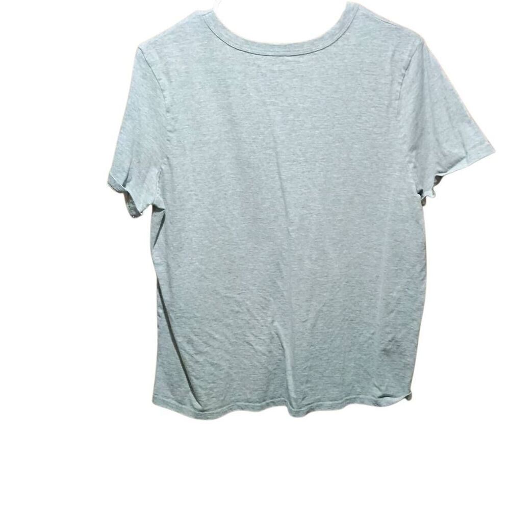 Zoe + Liv St. Barts T-shirt Large Grey Soft - Picture 4 of 6